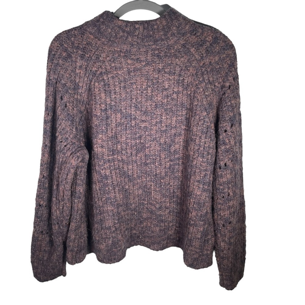 Madewell Pointelle Mockneck Pullover Sweater Size XL - Picture 6 of 15